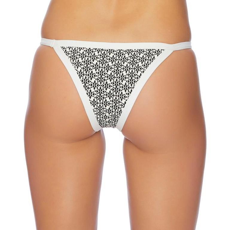 Beau Monde Outline Strap Bikini Bottom image
