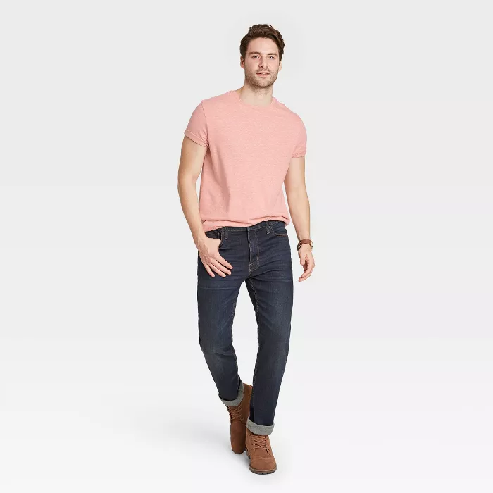 Men's Regular Fit Short Sleeve Crew Neck Novelty Jersey T-shirt - Goodfellow & Co™ image